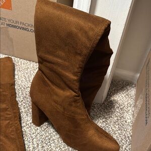 Steve Madden Brown Over the Knee Boots